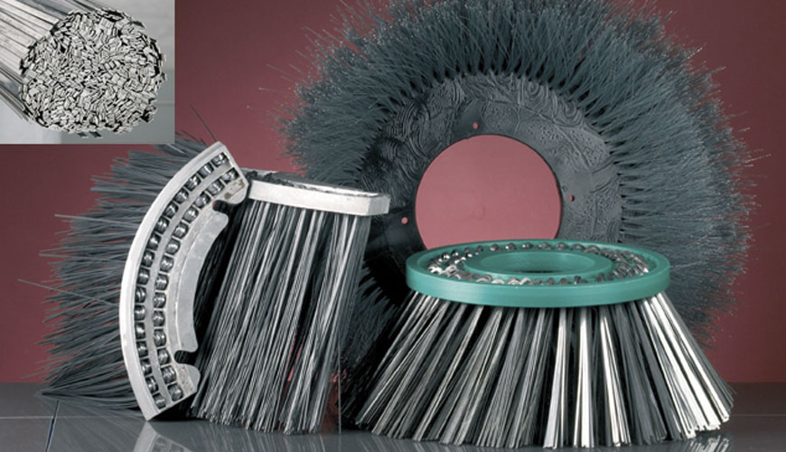 flat steel wire side brushes